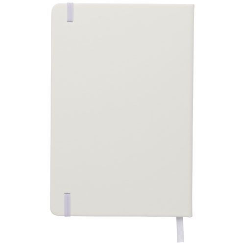 white Libreta A5 de páginas lisas