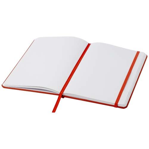 rojo de ladrillo Libreta A5 de páginas lisas