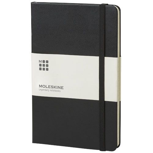 black Libreta de tapa dura PK rayada