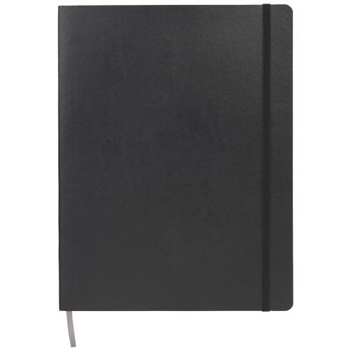 black Libreta de tapa blanda XL rayada