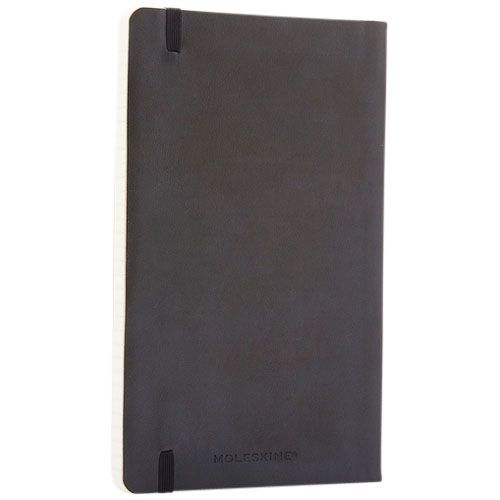 black Libreta de tapa blanda L rayada