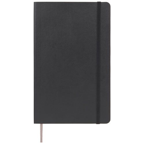 black Libreta de tapa blanda L rayada