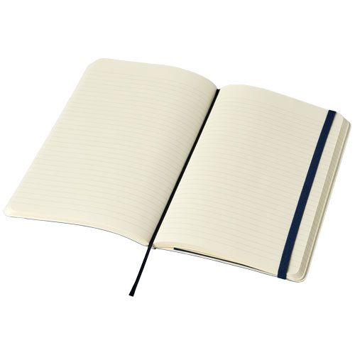azul zafiro Libreta de tapa blanda L rayada