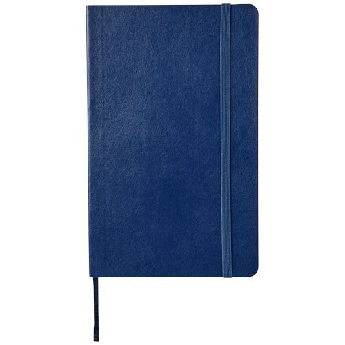 azul zafiro Libreta de tapa blanda L rayada