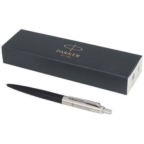 Stylo bille mat Jotter XL  Parker avec finitions chrome (encre bleue) - 2