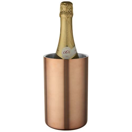 oro rosa Enfriador de vino de acero inoxidable y con doble pared Cielo