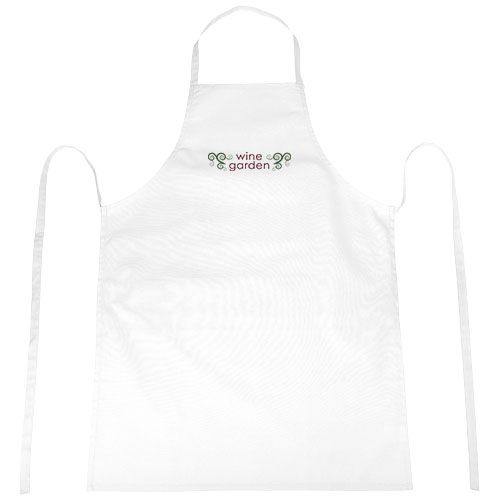 Delantal 100% algodón de 180g/m² con cinturón trasero 