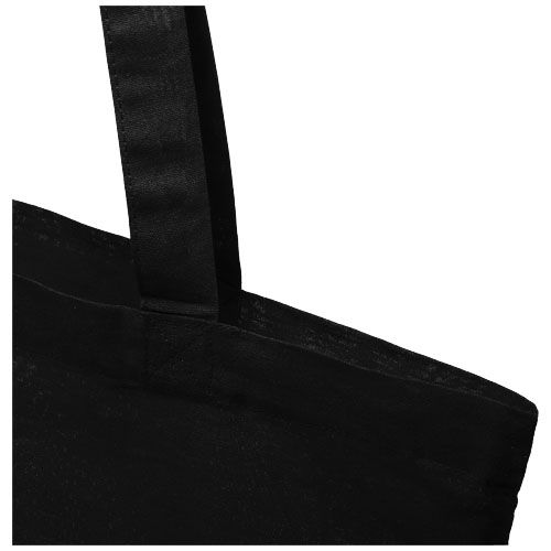 black Bolsa Tote de algodón 100 g/m²