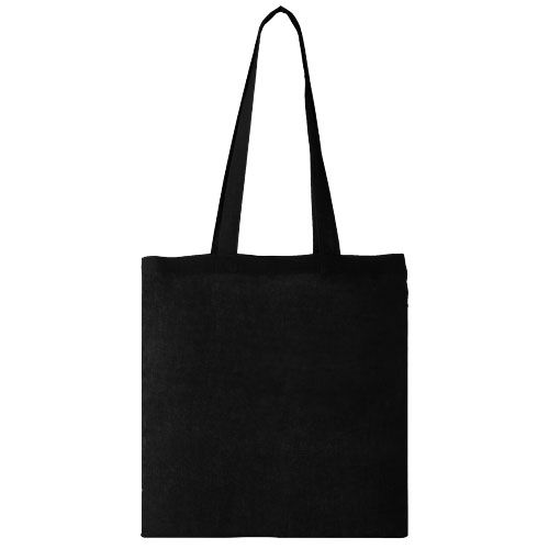 black Bolsa Tote de algodón 100 g/m²
