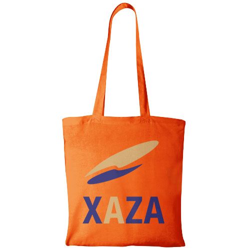 orange Bolsa Tote de algodón 100 g/m²