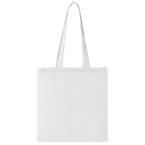 white Bolsa Tote de algodón 100 g/m²