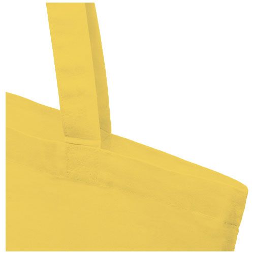 yellow Bolsa Tote de algodón 100 g/m²