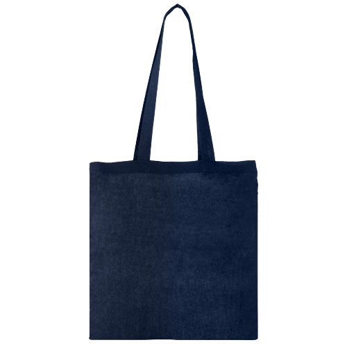 azul marino Bolsa Tote de algodón 100 g/m²