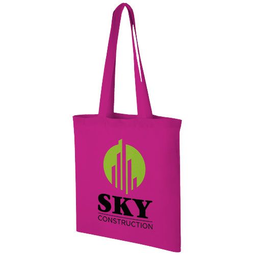 magenta Bolsa Tote de algodón 100 g/m²
