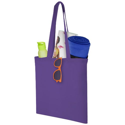 lavanda Bolsa Tote de algodón 100 g/m²