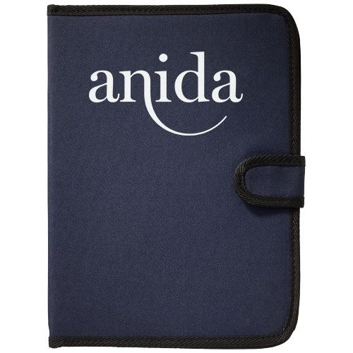 azul marino Portafolios A4