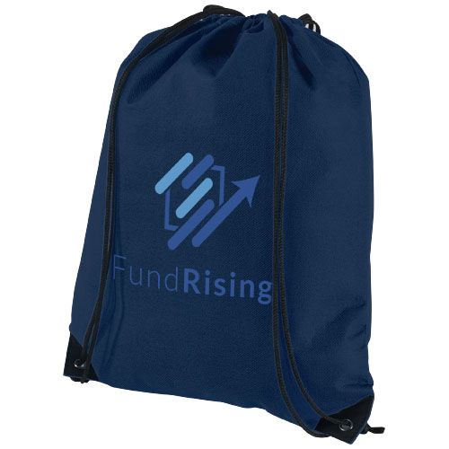 azul marino Mochila de cuerdas no tejida 5L