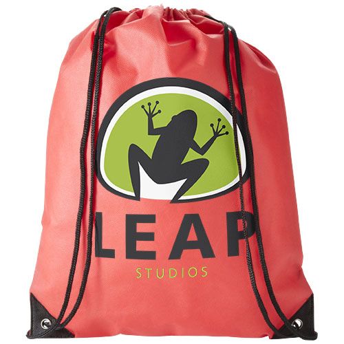 red Mochila de cuerdas no tejida 5L