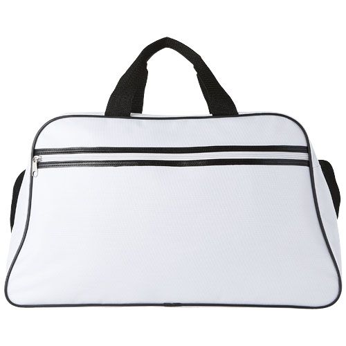 white Bolsa de deporte con dos bandas 30L