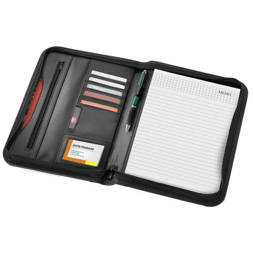 Conférencier A4 zippé Ebony - 6
