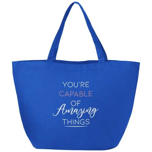 azulón Bolsa Tote multiusos no tejida