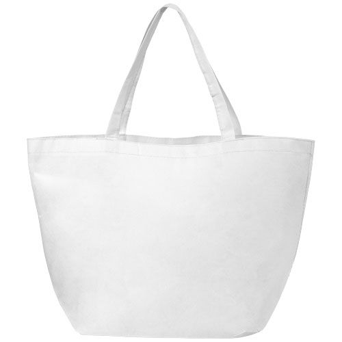 white Bolsa Tote multiusos no tejida
