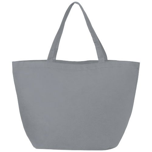 gray Bolsa Tote multiusos no tejida