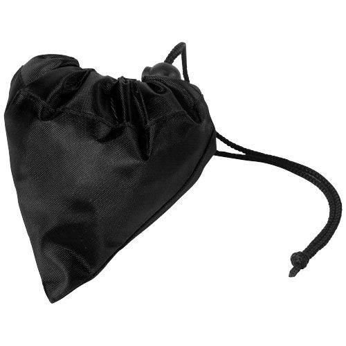 black Bolsa Tote plegable de poliéster