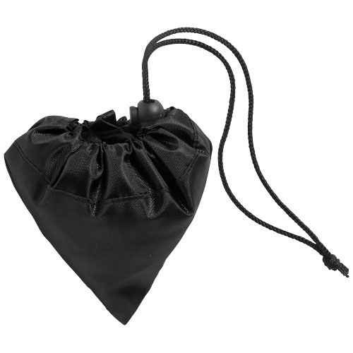 black Bolsa Tote plegable de poliéster