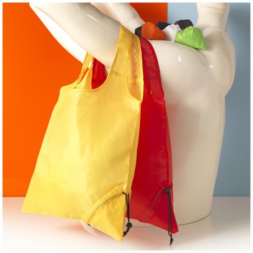 red Bolsa Tote plegable de poliéster