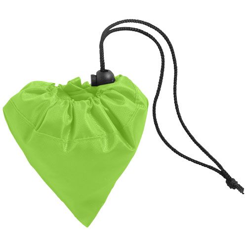 verde lima Bolsa Tote plegable de poliéster