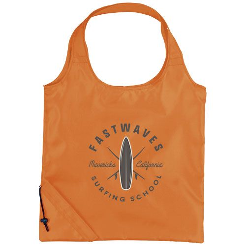orange Bolsa Tote plegable de poliéster