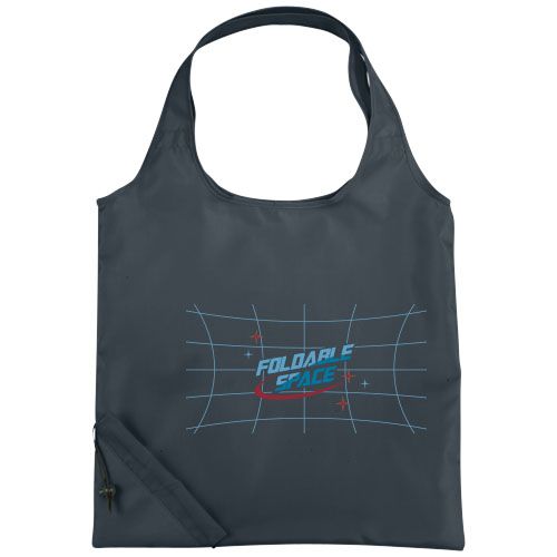 carbón Bolsa Tote plegable de poliéster