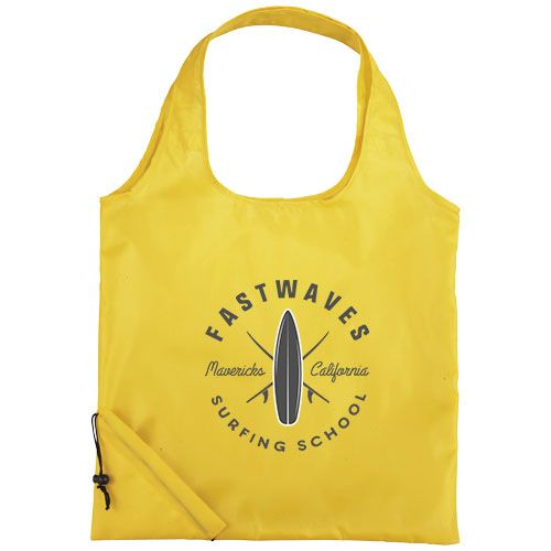 yellow Bolsa Tote plegable de poliéster