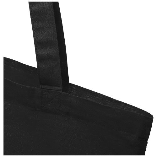black Bolsa Tote de algodón 140 g/m²