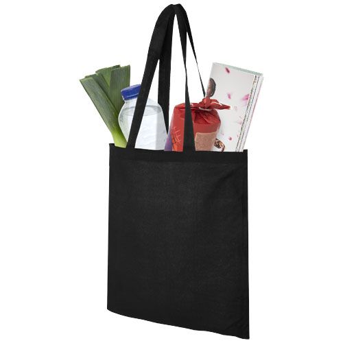 black Bolsa Tote de algodón 140 g/m²