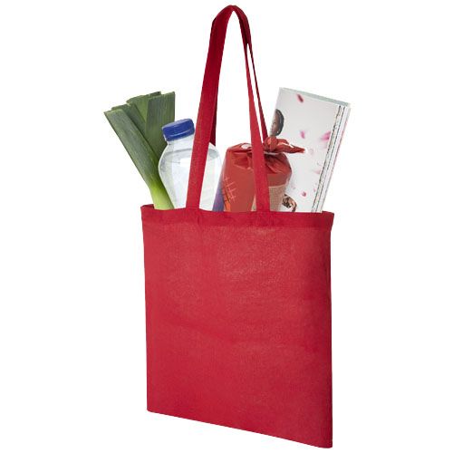 red Bolsa Tote de algodón 140 g/m²