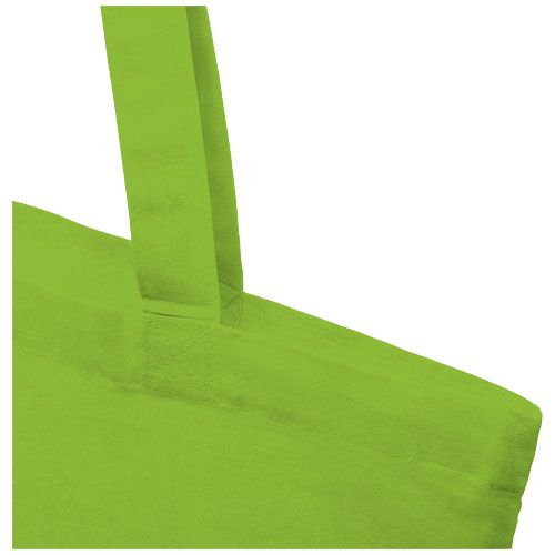 verde lima Bolsa Tote de algodón 140 g/m²