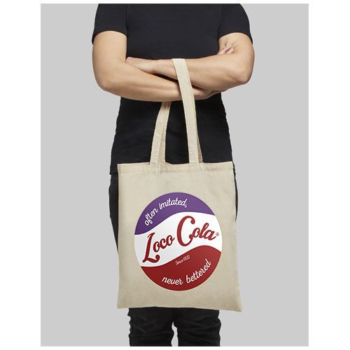 lavanda Bolsa Tote de algodón 140 g/m²