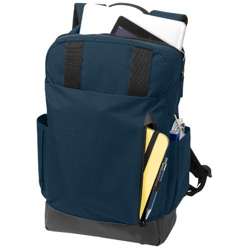 azul marino/negro Mochila para portátil 15,6