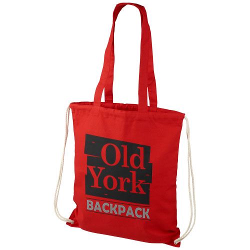 Mochila de cuerdas de algodón de 240 g/m²  6L 