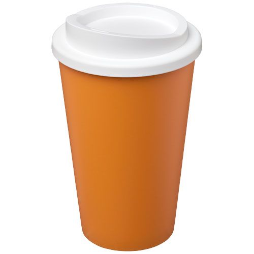 naranja/blanco Americano® Vaso térmico de 350 ml
