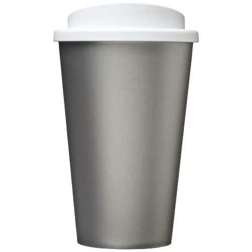 plateado/blanco Americano® Vaso térmico de 350 ml