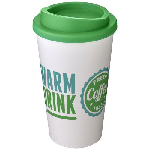 blanco/verde Americano® Vaso térmico de 350 ml
