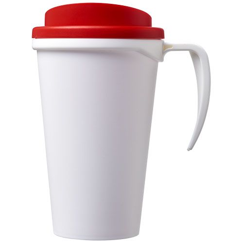 blanco/rojo Americano® Vaso térmico de 350 ml
