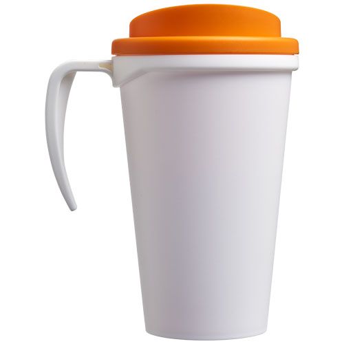 blanco/naranja Americano® Vaso térmico de 350 ml
