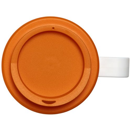 blanco/naranja Americano® Vaso térmico de 350 ml