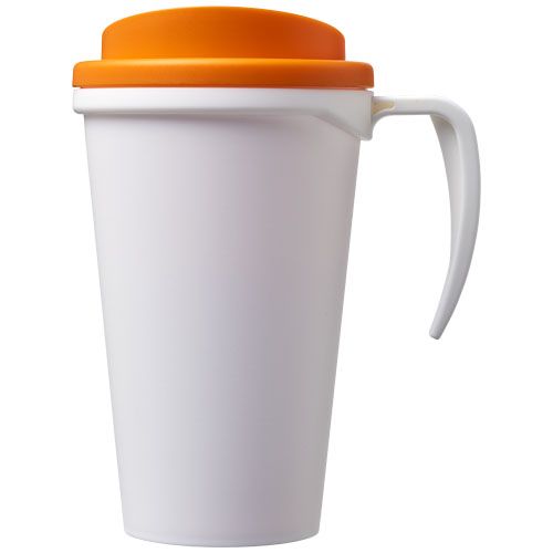 blanco/naranja Americano® Vaso térmico de 350 ml