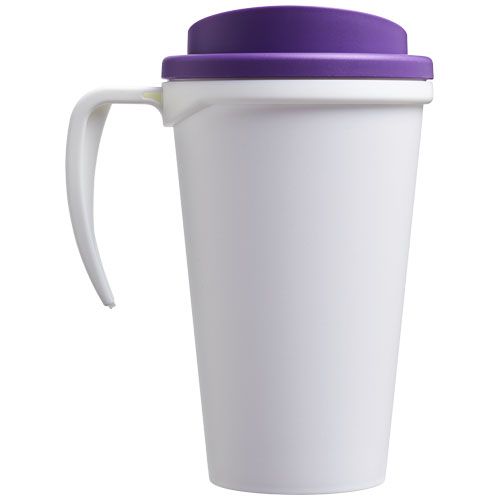 blanco/morado Americano® Vaso térmico de 350 ml
