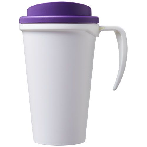 blanco/morado Americano® Vaso térmico de 350 ml